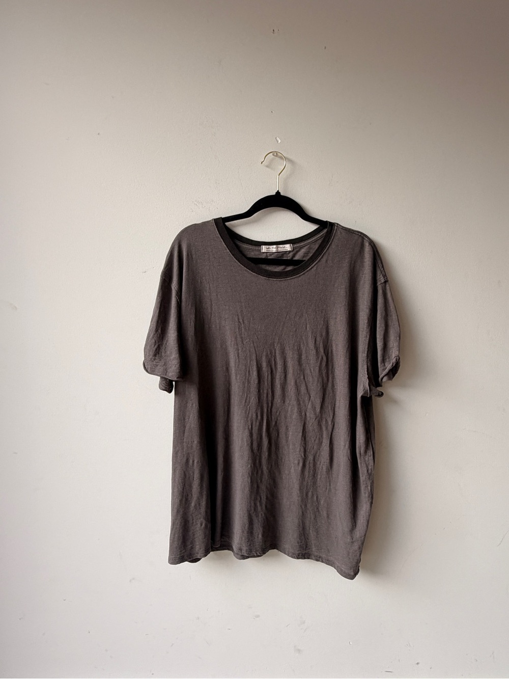 We The Free Short Sleeve Crew Tee in Charcoal